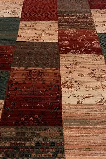 Luxusné vlnené koberce ROYAL PATCHWORK novinka 402