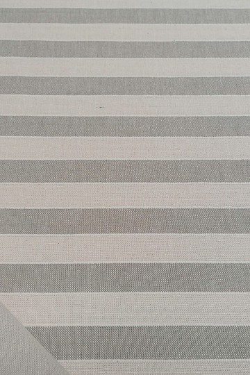 Dekoračná látka Trebol pruhy - béžové 2 cm 50