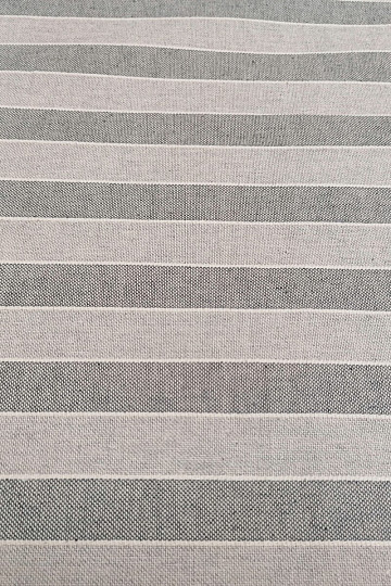 Dekoračná látka Trebol pruhy - šedé 2 cm 72
