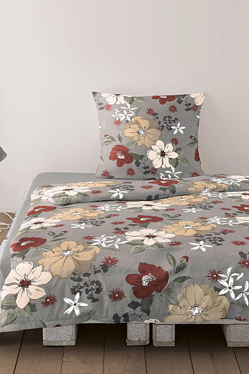 Luxusné flanelové obliečky IRISETTE 8408-60 Maren červené