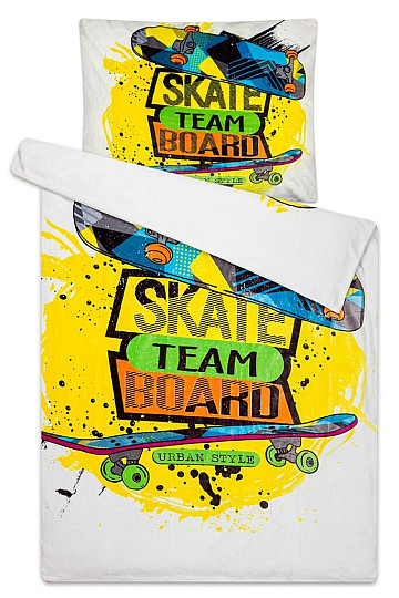 Obliečky z mikrovlákna mikroflanel - Skate