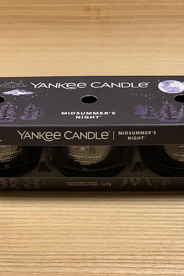 sviečka YANKEE CANDLE vôňa MIDSUMMER´S NIGHT SADA 3 kusy