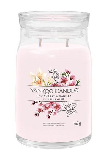 sviečka YANKEE CANDLE vôňa PINK CHERRY