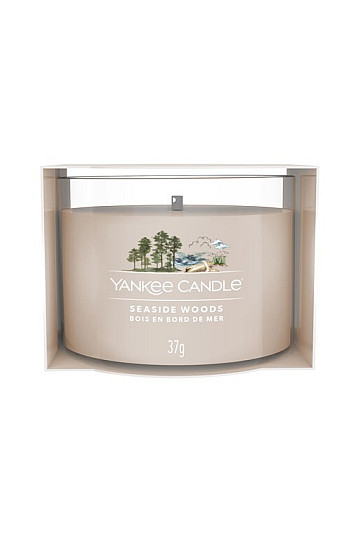sviečka YANKEE CANDLE vôňa SEASIDE WOODS SKLO 37g