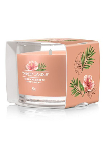 sviečka YANKEE CANDLE vôňa TROPICAL REEZE V SKLE 37 g