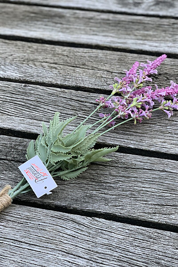Garden Lavender zväzok 46 cm ružová