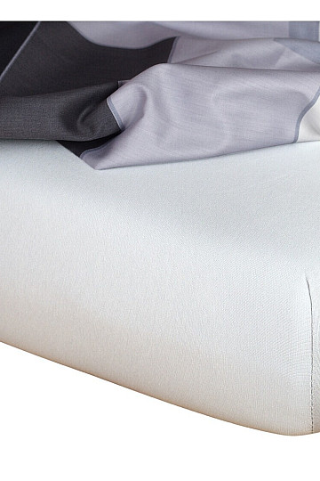 Jersey prestieradlo farba STRIEBORNÁ