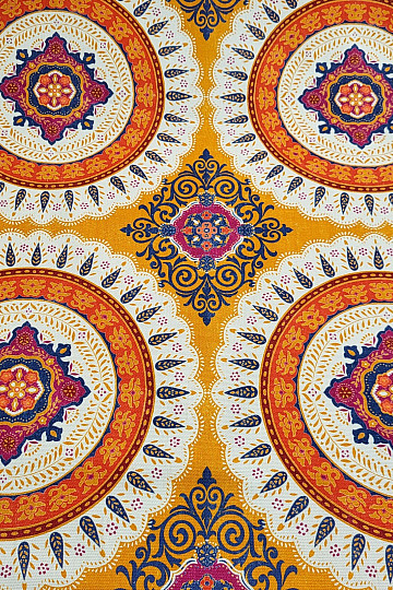 Dekoračná látka INDICKÁ MANDALA