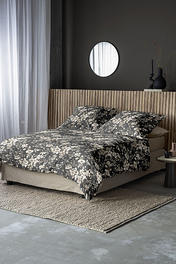 IRISETTE luxusné flanelové obliečky ZOBEL 8558-11 čierne