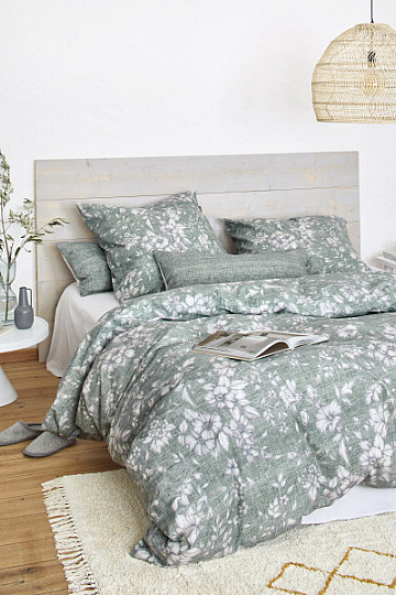 IRISETTE luxusné flanelové obliečky ZOBEL 8558-30 mentol