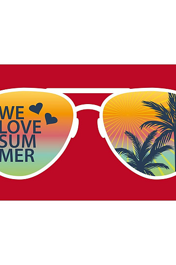 Plážová osuška SUNGLASSES