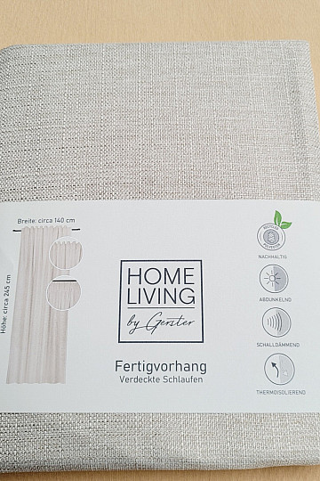 Luxusný hotový záves HOME LIVING béžová