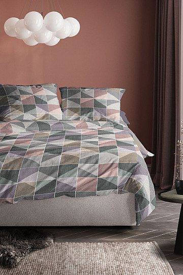Luxusné flanelové obliečky IRISETTE KOALA 8646-90 STAREROŽOVÁ