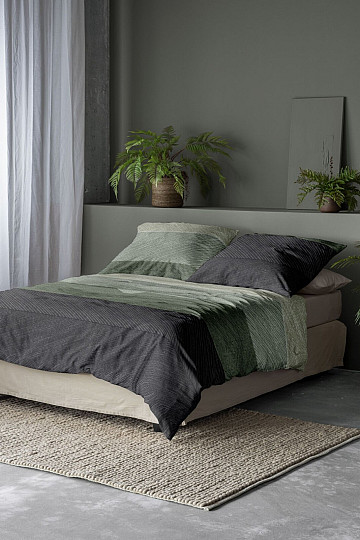 Luxusné flanelové obliečky IRISETTE KOALA 8430-30 ZELENÁ