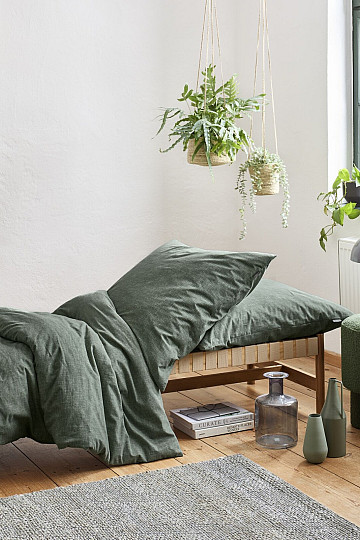 Luxusné flanelové obliečky IRISETTE KOALA 8544-30 zelená