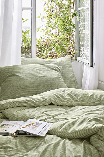 IRISETTE luxusný jemný krep EASY 8514-30 zelená