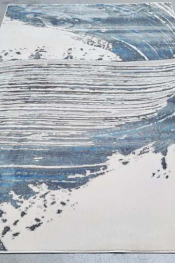 Kusový koberec BLOOM 466 modrý