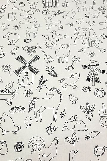 Látka na maľovanie FARMA