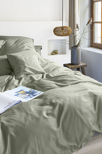 IRISETTE luxusný bavlnený satén PARIS 8000-32 ŠALVIOVÁ