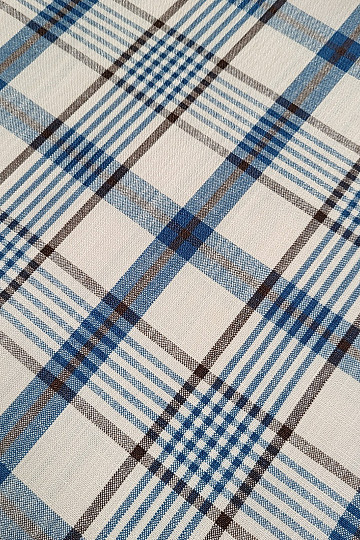 Dekoračná látka ANZOL MODRÝ