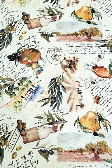 Dekoračná látka OLIVY FARGA