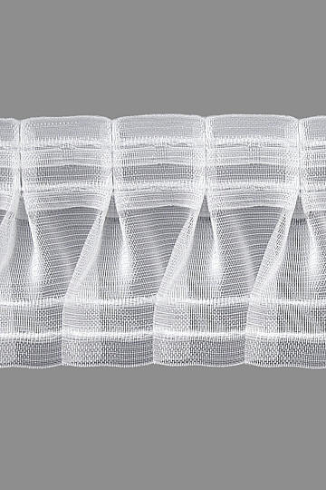 Riasiaca stuha na záclonu CIKCAK 8 cm, 1:2