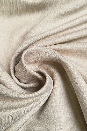 Luxusná jednofarebná dizajnová dekoračná látka GERSTER 7032/0870 BÉŽOVÁ