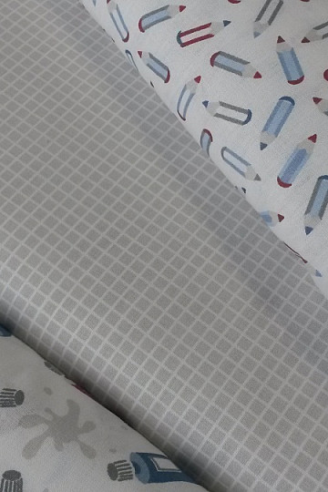 Dekoračná látka Zošit RIDA