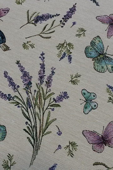 Gobelínová látka LAVANDER GARDEN SEEDS 1