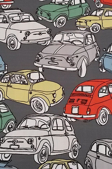 Dekoračná látka CARS gray
