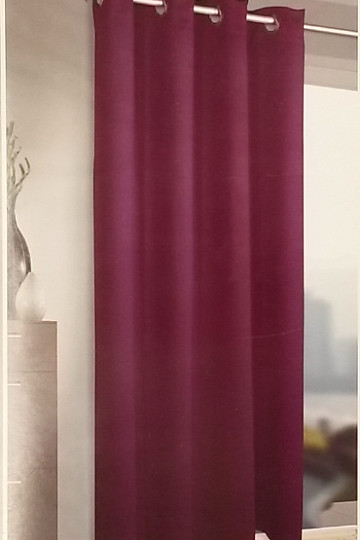 Zatemňujúce závesy 268966 fialový melír 135x245