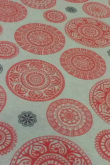 Dekoračná látka SOTAVENTO mandala 401