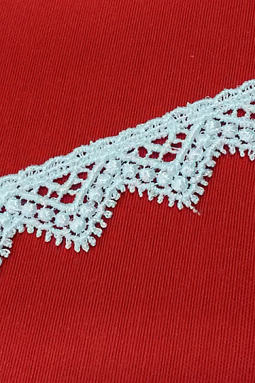 Čipka 5451/0010 3 cm biela