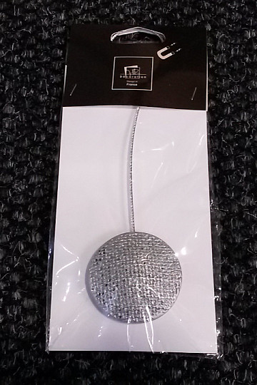 Úväz na záves magnet  JODHPUR silver