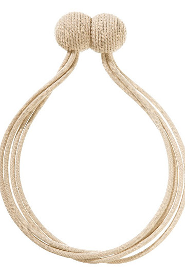 Úväzy na záves magnet DECO 21051 béžový