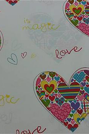 Dekoračná látka LOVE