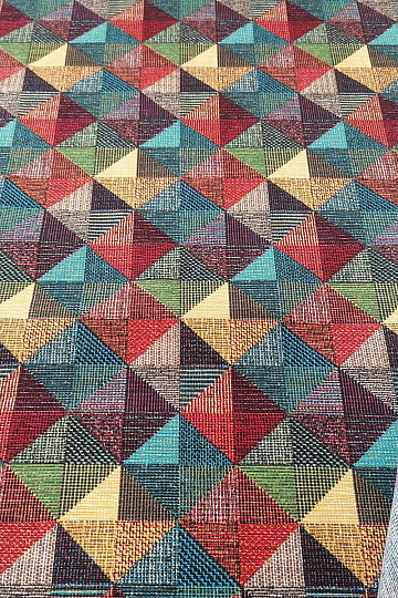 Dekoračná látka RUBIK MULTICOLOR