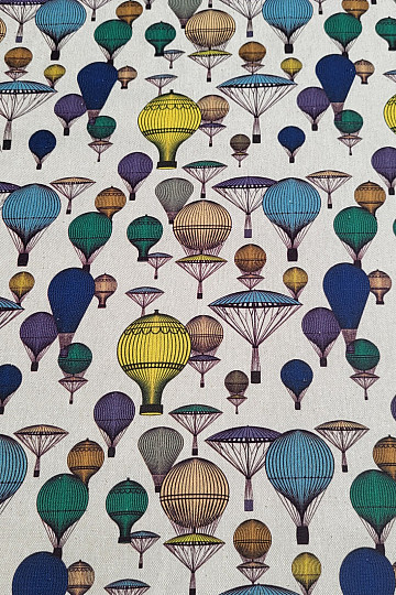 Dekoračná látka BALÓN GLOBUS 601 digitalná potlač