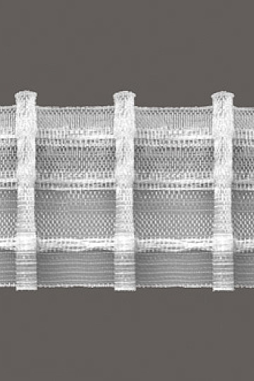 Riasiaca stuha na záclonu 5 cm, 1:2