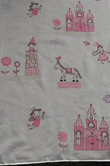 Záclona detská PRINCEZNA s hradom