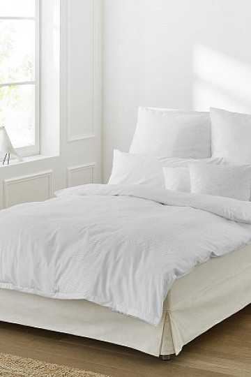 obliečky IRISETTE BIO COTTON satén ASPEN 8740-12 snow