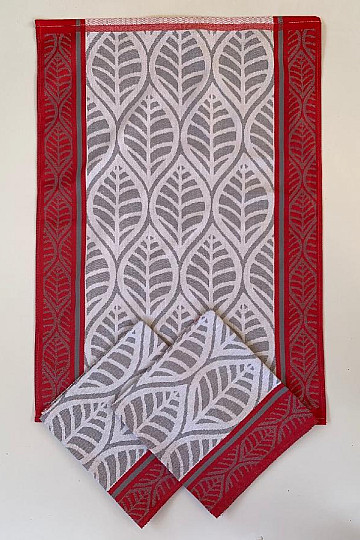 Utierky LISTY ČERVENÉ 3 ks