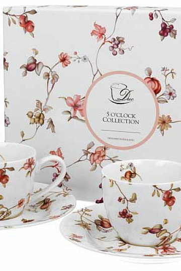 Porcelánové hrnčeky na espresso set 2 ks