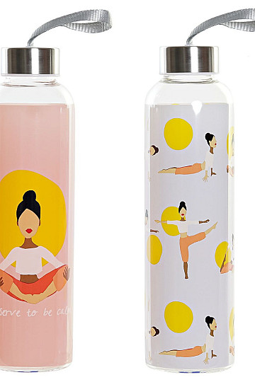 Sklenená fľaša JÓGA 550 ml