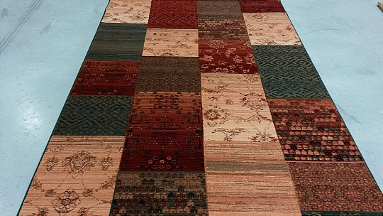 Luxusné vlnené koberce ROYAL PATCHWORK novinka 402