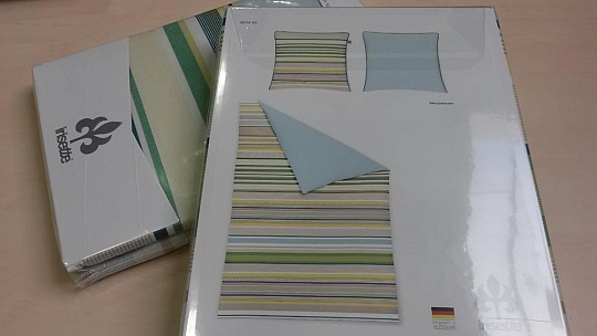 IRISETTE luxusné bavlnený satén SOL-K 8214-20