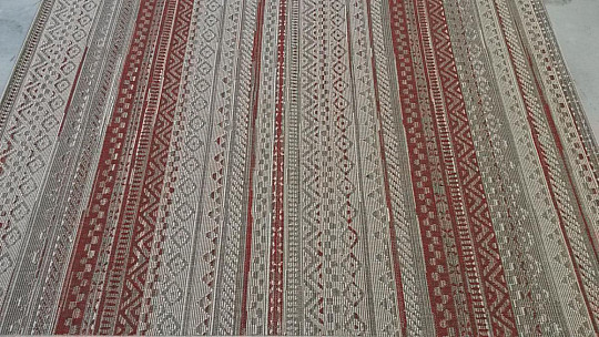 Vonkajší koberec STAR RED