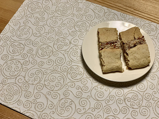 Vianočné obrusy a šály Ornament gold