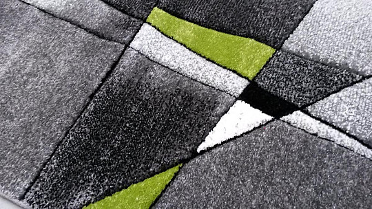 Moderný koberec BRILLIANCE zelený