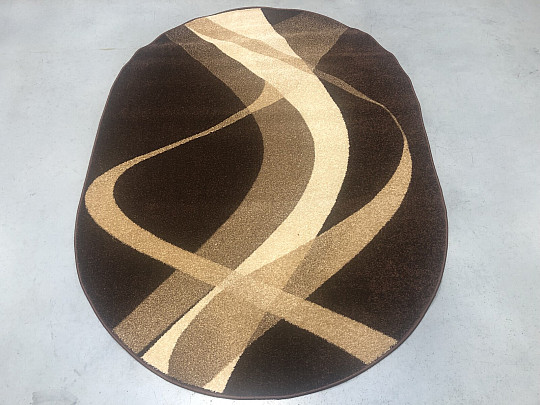 Koberec ovál BROWN hnedý